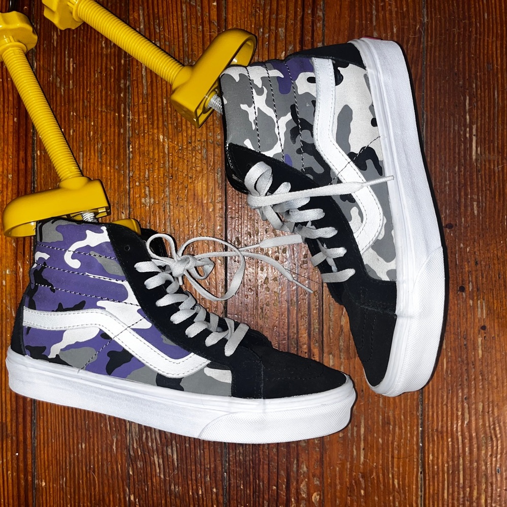 Cameo Sk8 hi top Vans Heliotrope